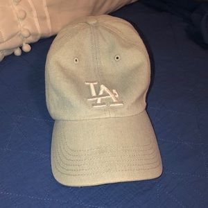 blue LA cap